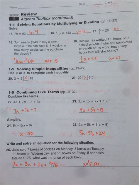 Common Errors to Avoid in the Answer Keys for Go Math Grade 5 Chapter 1 PDF